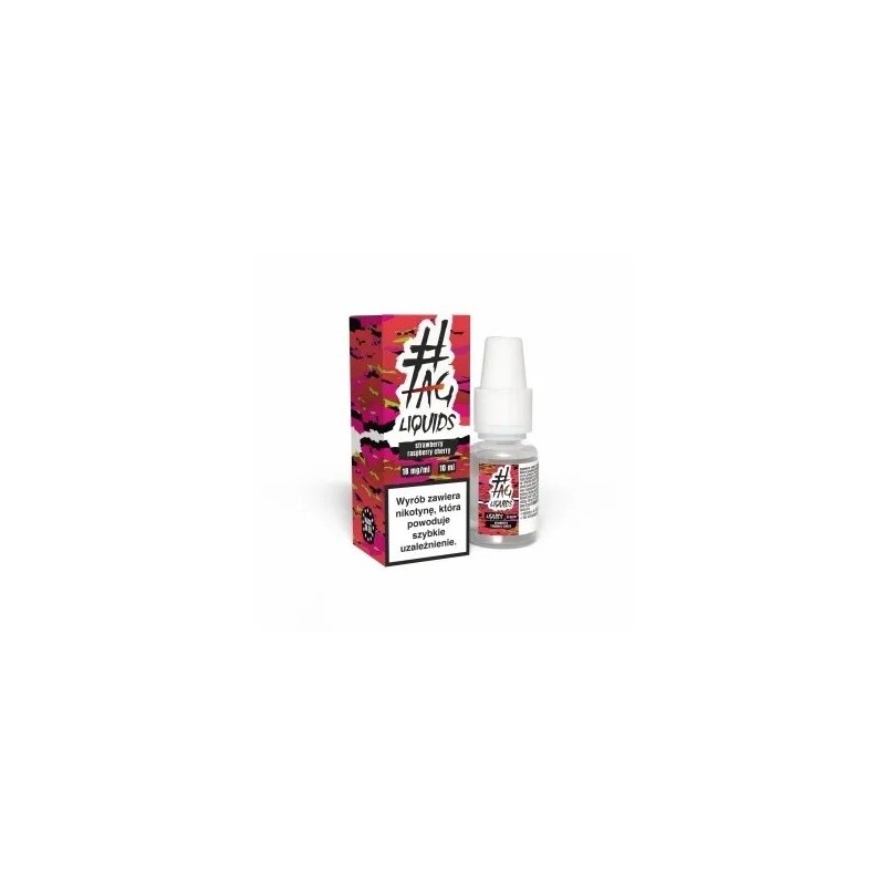 E-liquide Hasztag 10ml - Fraise Framboise Cerise 18mg | EliqVapoteur