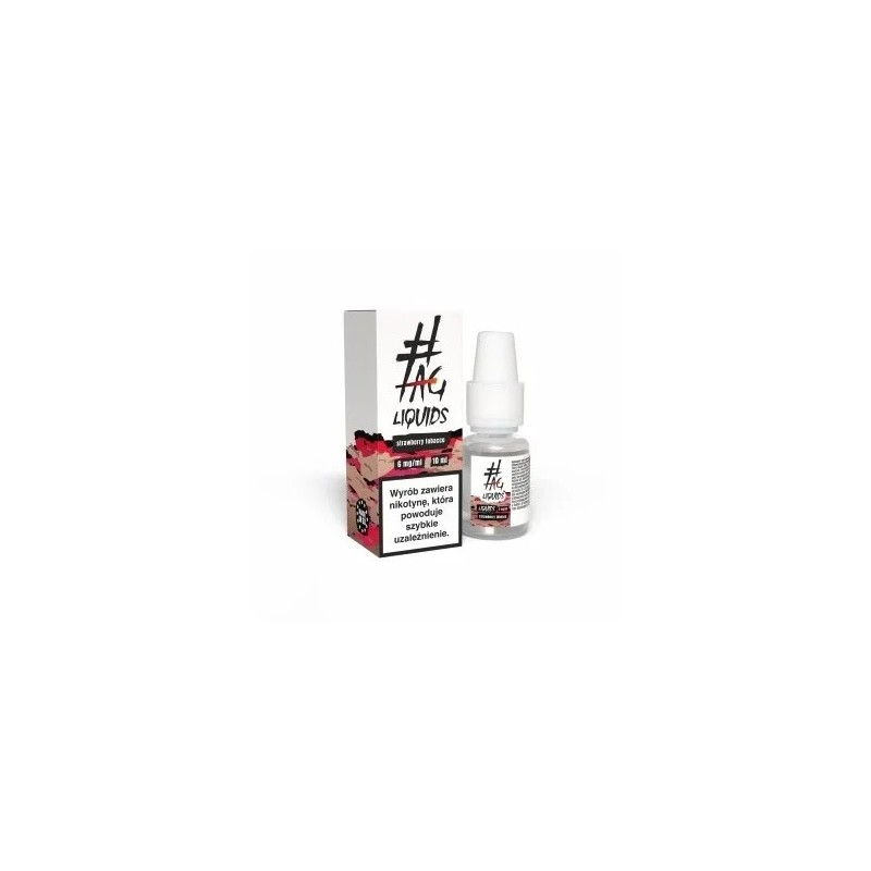 Liquid Hasztag 10ml - Strawberry Tobacco 6mg (A25) | Eliq Vapoteur
