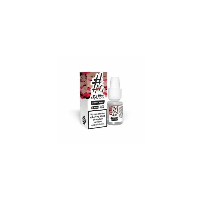 Liquid Hasztag 10ml - Strawberry Tobacco 12mg (A25) | Eliq Vapoteur