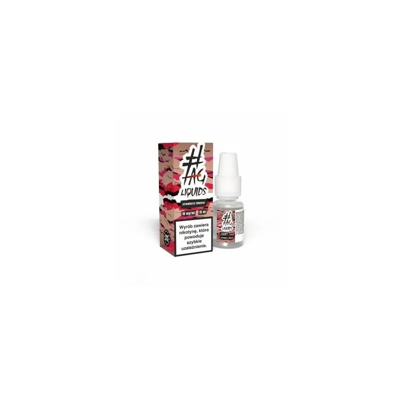Liquid Hasztag 10ml - Strawberry Tobacco 18mg (A25) | Eliq Vapoteur