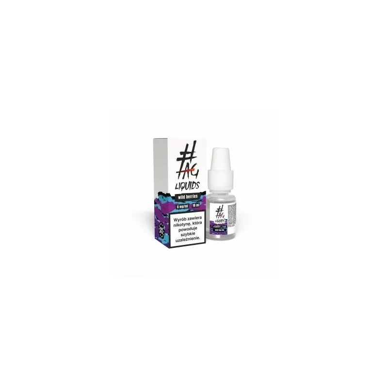 Liquid Hasztag 10ml - Wild Berries 6mg (A25) | Eliq Vapoteur