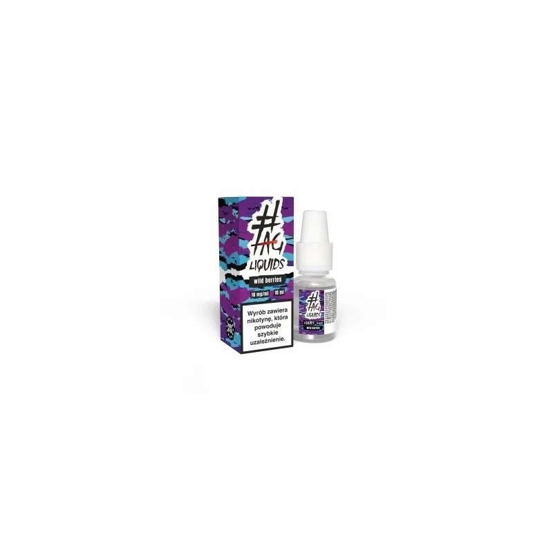 Liquid Hasztag 10ml - Wild Berries 18mg (A25) | Eliq Vapoteur
