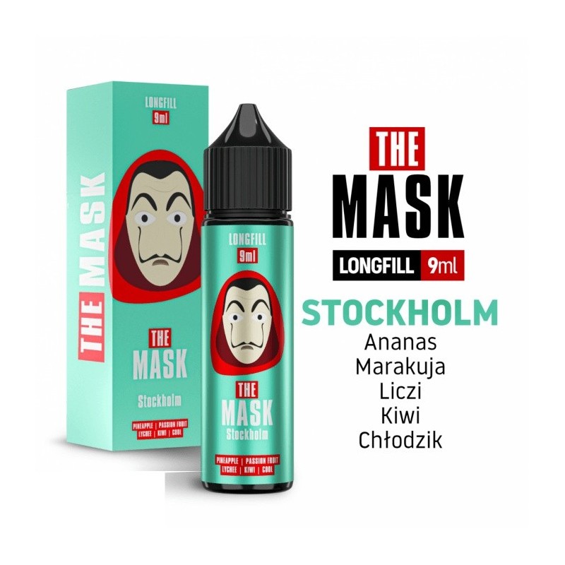 Longfill The Mask 9/60ml - Stockholm | Eliq Vapoteur