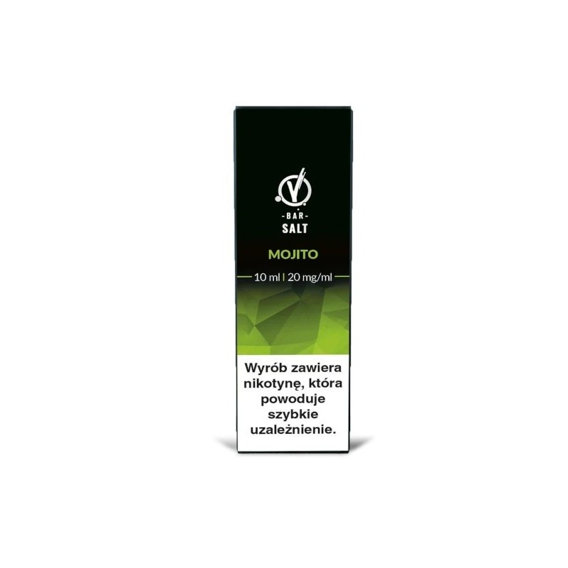 Liquid VBar Salt 10ml - Mojito 20mg (A25) | Eliq Vapoteur