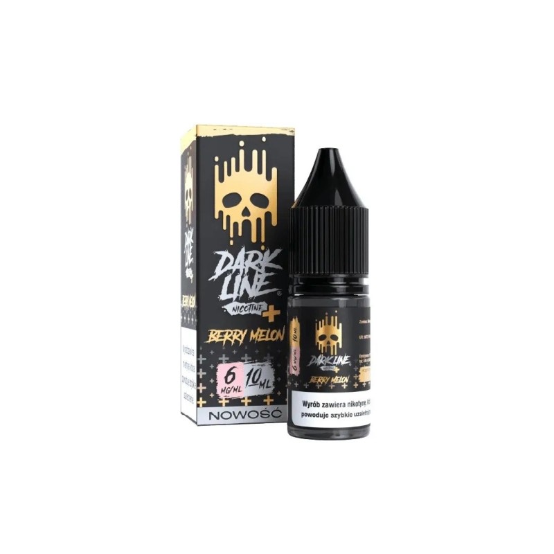 Liquid Dark Line Nicotine+ 10ml - Baie Melon 6mg (A25) | Eliq Vapoteur