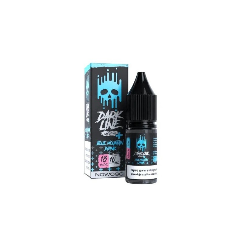 E-liquide Dark Line Nicotine+ 10ml - Blue Mountain 18mg | EliqVapoteur