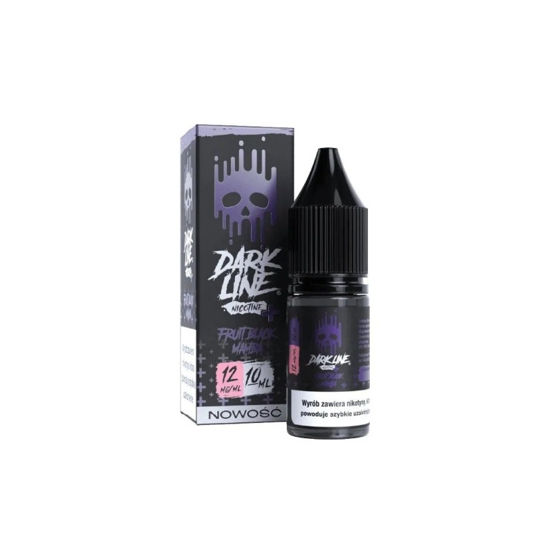 Liquid Dark Line Nicotine+ 10ml - Fruit Black Mamba 12mg (A25) | Eliq Vapoteur
