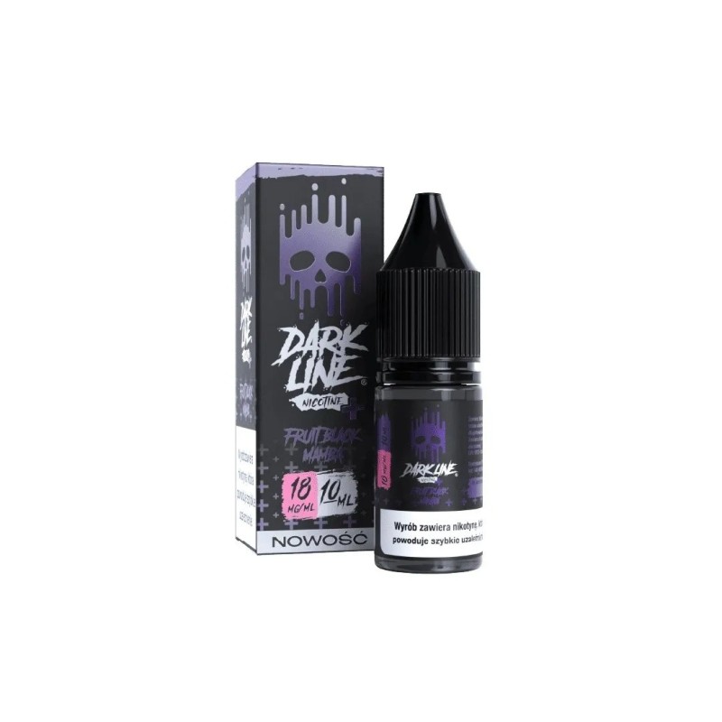 Liquid Dark Line Nicotine+ 10ml - Fruit Black Mamba 18mg (A25) | Eliq Vapoteur