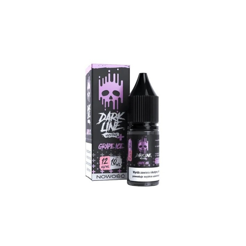 Liquide Dark Line Nicotine+ 10ml - Raisin Glacé 12mg (A25) | Eliq Vapoteur