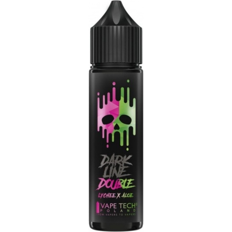 Longfill DARK LINE Double 8/60ml - Lychee Aloe (A25) | Eliq Vapoteur