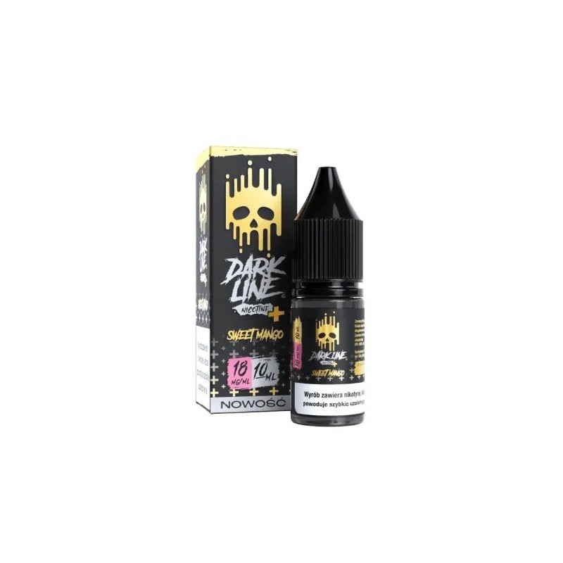 Liquid Dark Line Nicotine+ 10ml - Sweet Mango 18mg (A25) | Eliq Vapoteur