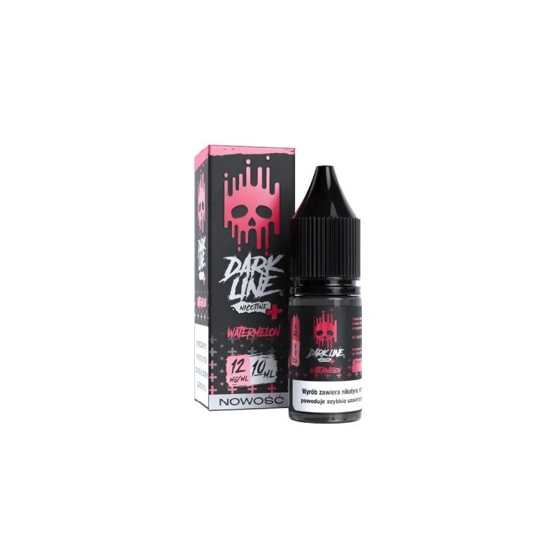 Liquid Dark Line Nicotine+ 10ml - Watermelon 12mg (A25) | Eliq Vapoteur