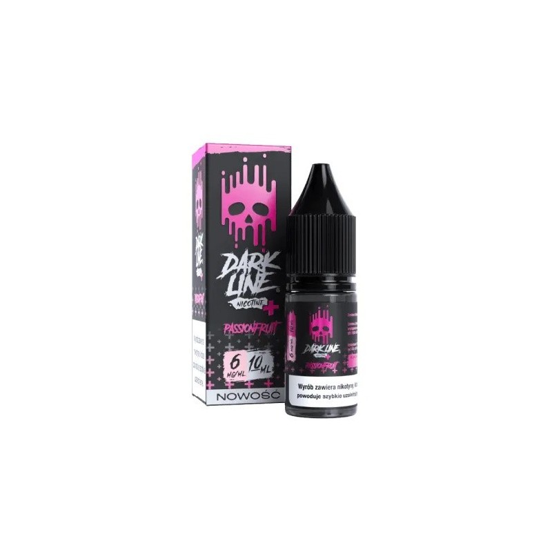 Liquid Dark Line Nicotine+ 10ml - Passionfruit 6mg (A25) | Eliq Vapoteur