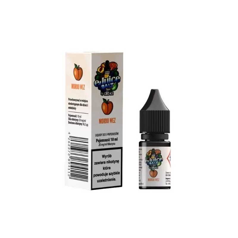 Liquid EJUICE Salt 20mg 10ml - Mordo | Eliq Vapoteur