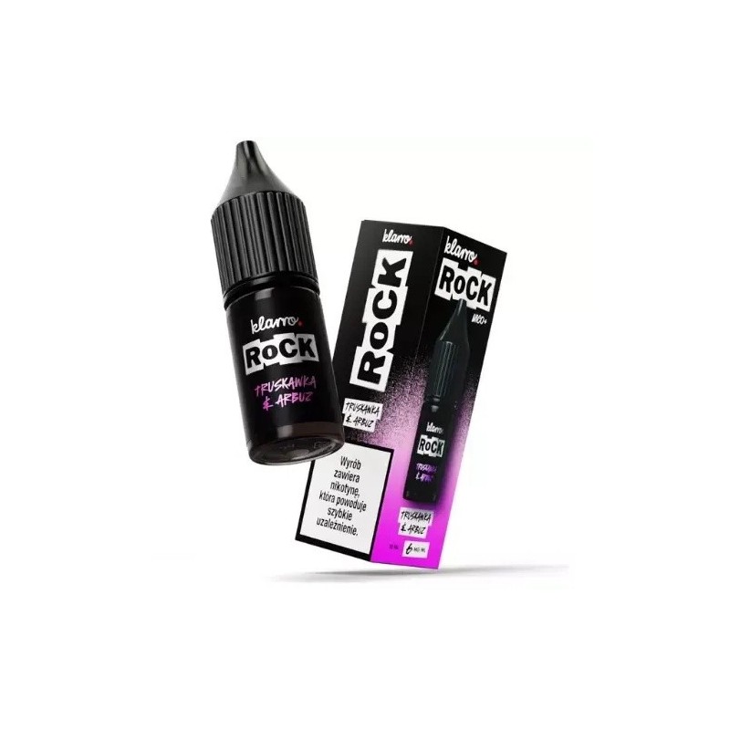 Liquid Klarro ROCK 10ml - Truskawka & Arbuz 6mg (A25) | Eliq Vapoteur