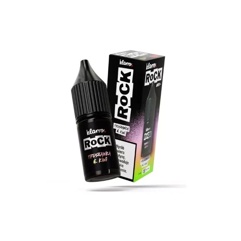 Klarro ROCK E-liquid 10ml - Strawberry & Kiwi 18mg | EliqVapoteur