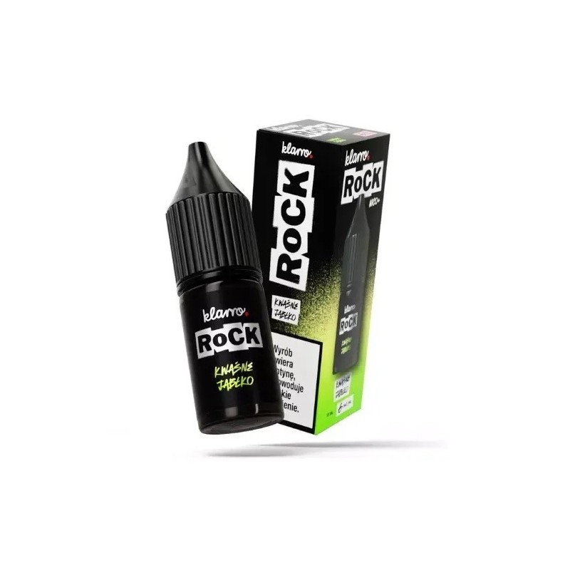 Klarro ROCK E-liquid 10ml - Sour Apple 6mg | EliqVapoteur