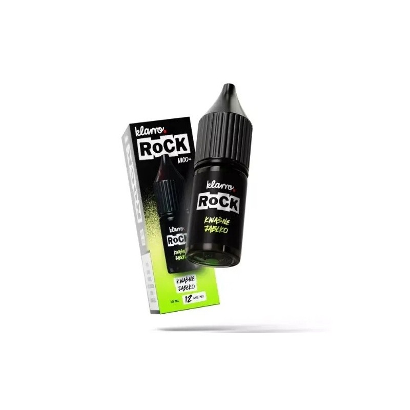 Liquid Klarro ROCK 10ml - Kwaśne Jabłko 12mg (A25) | Eliq Vapoteur