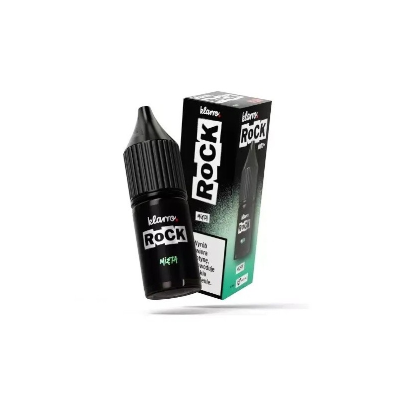 Liquid Klarro ROCK 10ml - Mięta 12mg (A25) | Eliq Vapoteur