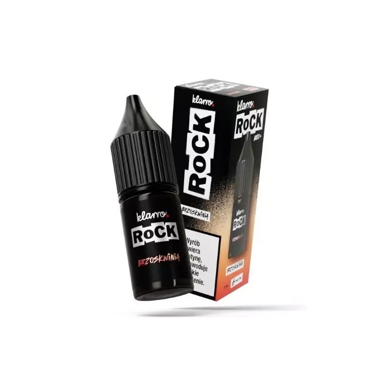Liquid Klarro ROCK 10ml - Brzoskwinia 6mg (A25) | Eliq Vapoteur