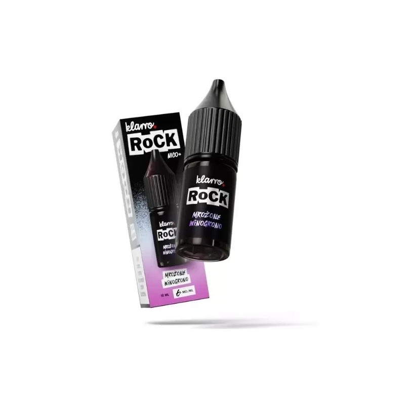 Klarro ROCK E-liquid 10ml - Frozen Grape 6mg | EliqVapoteur