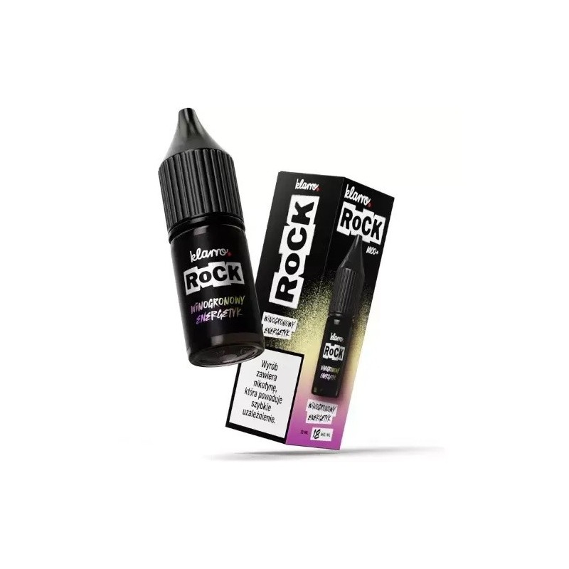 Liquid Klarro ROCK 10ml - Winogronowy Energetyk 18mg (A25) | Eliq Vapoteur