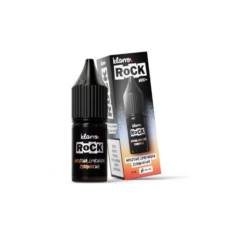 Liquid Klarro ROCK 10ml - Mrożona Lemoniada Żurawinowa 6mg (A25) | Eliq Vapoteur