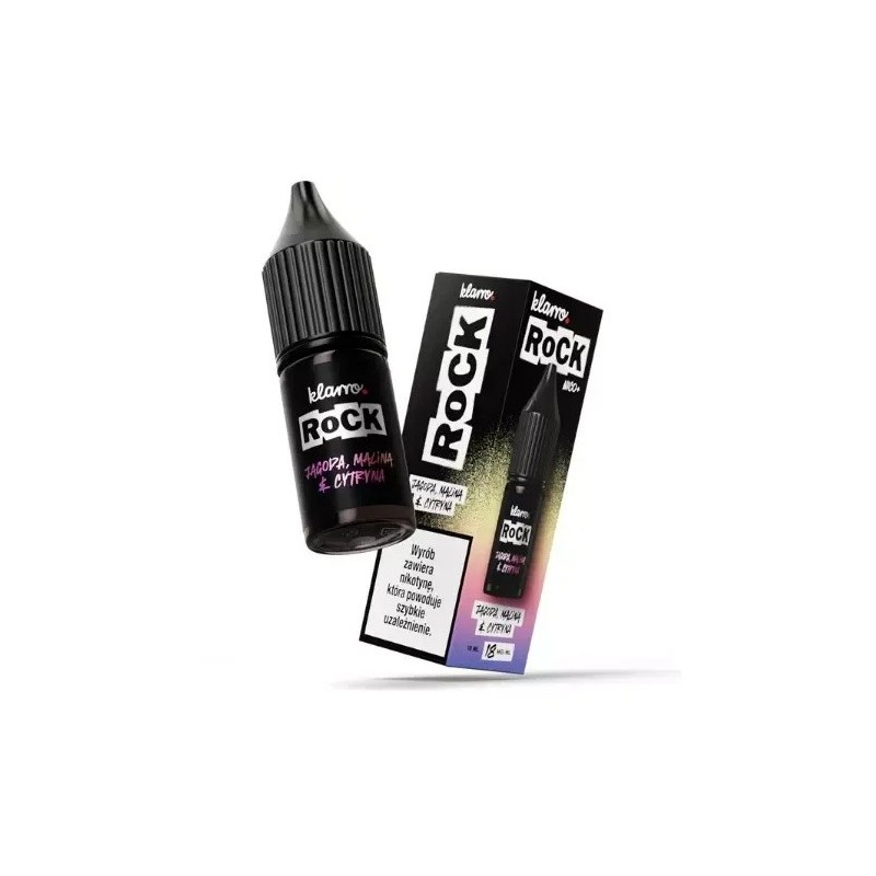 Klarro ROCK E-liquid 10ml - Blueberry, Raspberry & Lemon 18mg | EliqVapoteur