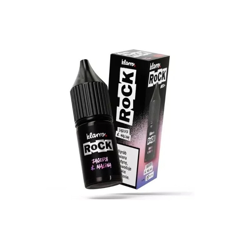Liquid Klarro ROCK 10ml - Jagoda & Malina 18mg (A25) | Eliq Vapoteur