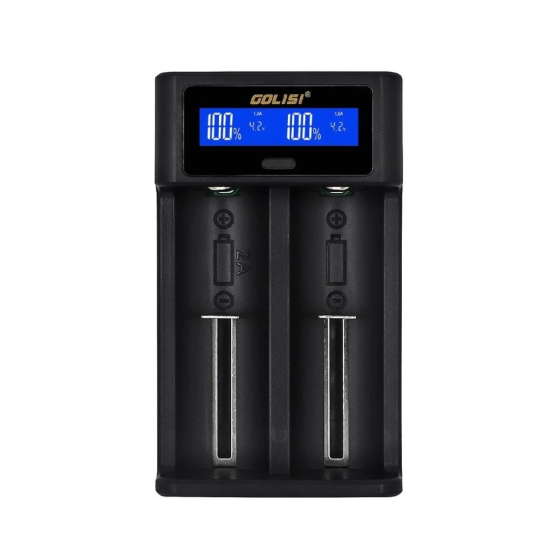 Ładowarka - Golisi I2 Charger with LCD Screen | Eliq Vapoteur