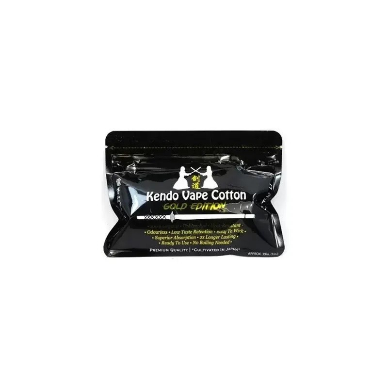 Coton Kendo Vape - Édition Gold | EliqVapoteur