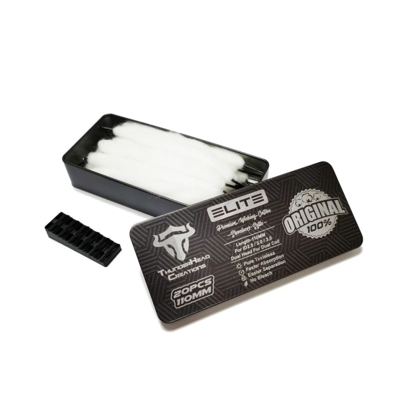 Thunderhead Cotton - Tauren Organic Shoelace Cotton | Eliq Vapoteur Thunderhead Cotton - Tauren Organic Shoelace Cotton | Eliq Vapoteur