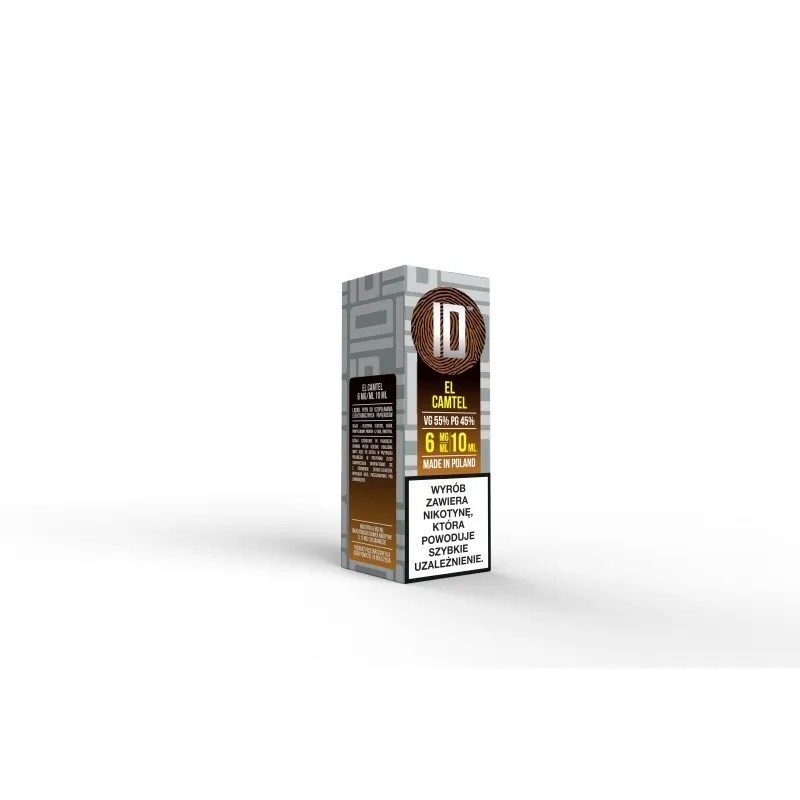 Liquid ID - 10ml El Camtel 6mg (A25) | Eliq Vapoteur