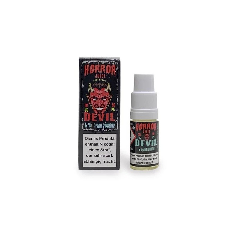 Liquid Horror Juice - Devil 10ml 6mg | Eliq Vapoteur