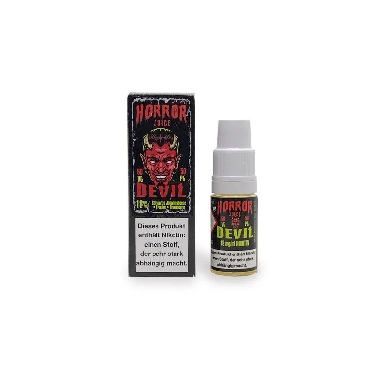 Liquid Horror Juice - Devil 10ml 18mg | Eliq Vapoteur