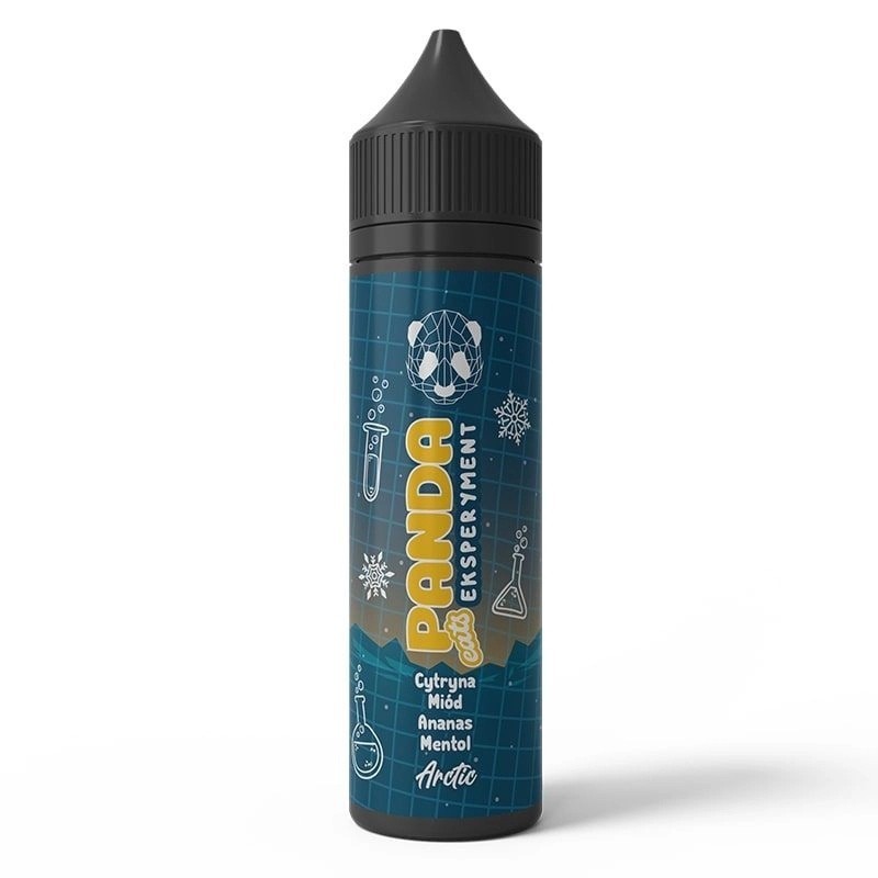 Longfill Panda Eksperyment Arctic 10/60 ml - Cytryna Miód Ananas Mentol | Eliq Vapoteur