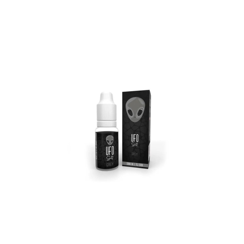 Liquid UFO SALT 10ml - Grey 20mg (A25) | Eliq Vapoteur