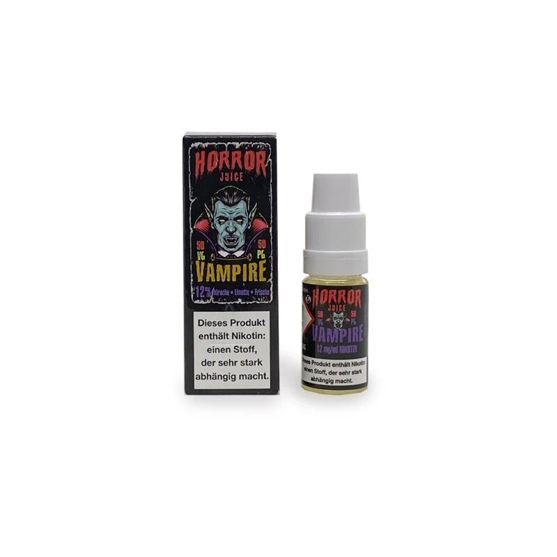Liquid Horror Juice - Vampire 10ml 12mg | Eliq Vapoteur