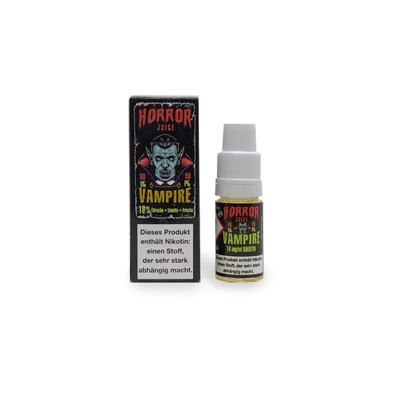 Liquid Horror Juice - Vampire 10ml 18mg | Eliq Vapoteur