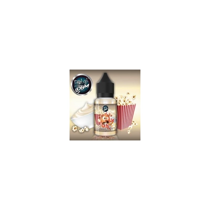 Belgi'Ohm 30ml - Creamy Pop | Eliq Vapoteur