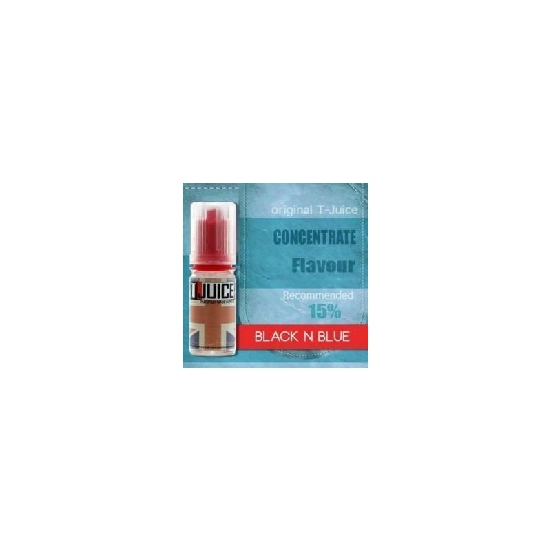 T-Juice - Black n Blue concentré 10ml | EliqVapoteur