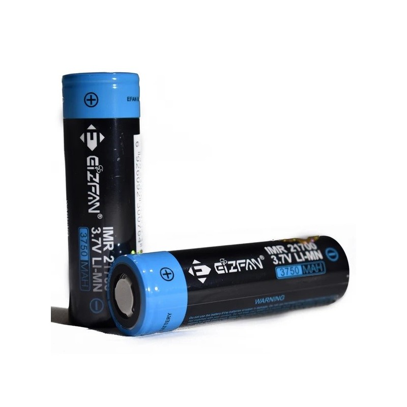 EFAN 21700 Battery 3750 mAh 30A/40A | Eliq Vapoteur