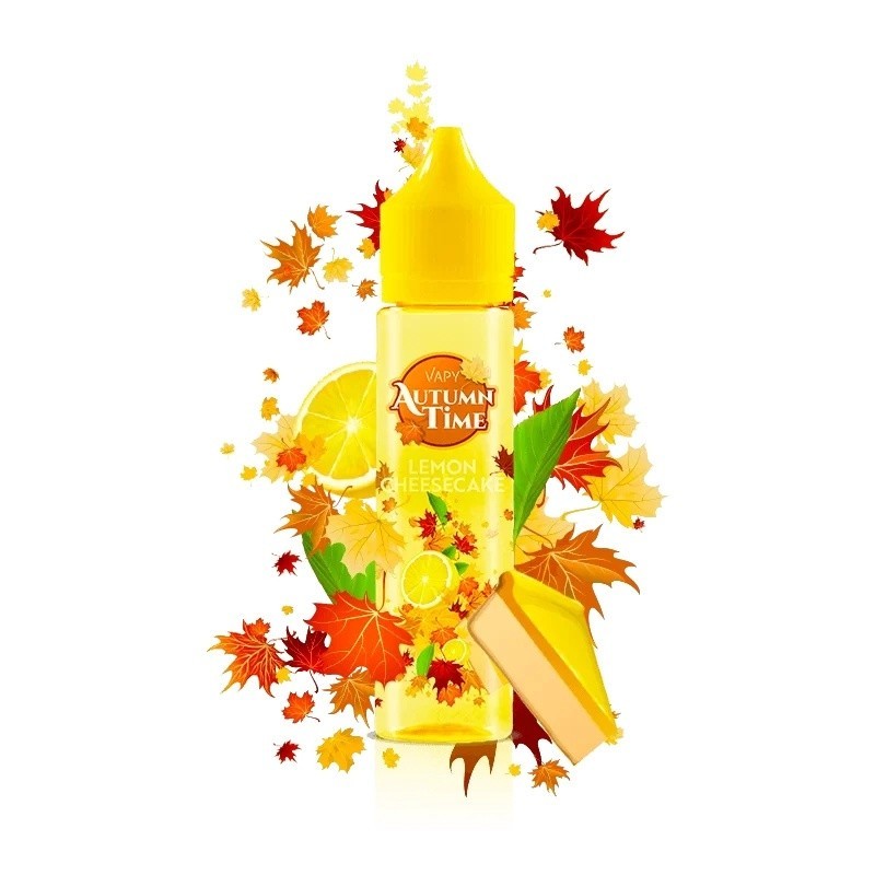 Longfill VAPY Autumn Time Premix 10/60ml - Lemon Cheesecake | Eliq Vapoteur