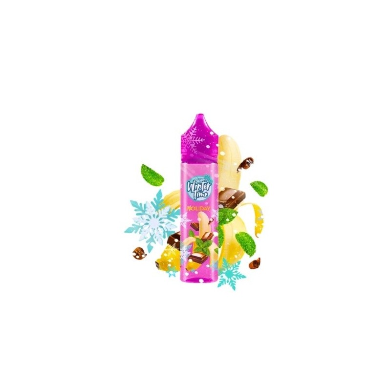 Longfill VAPY Winter Time Premix 10/60ml - Holiday | Eliq Vapoteur