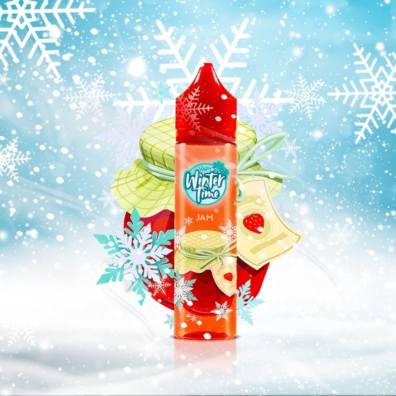 Longfill VAPY Winter Time Premix 10/60ml - Jam | Eliq Vapoteur