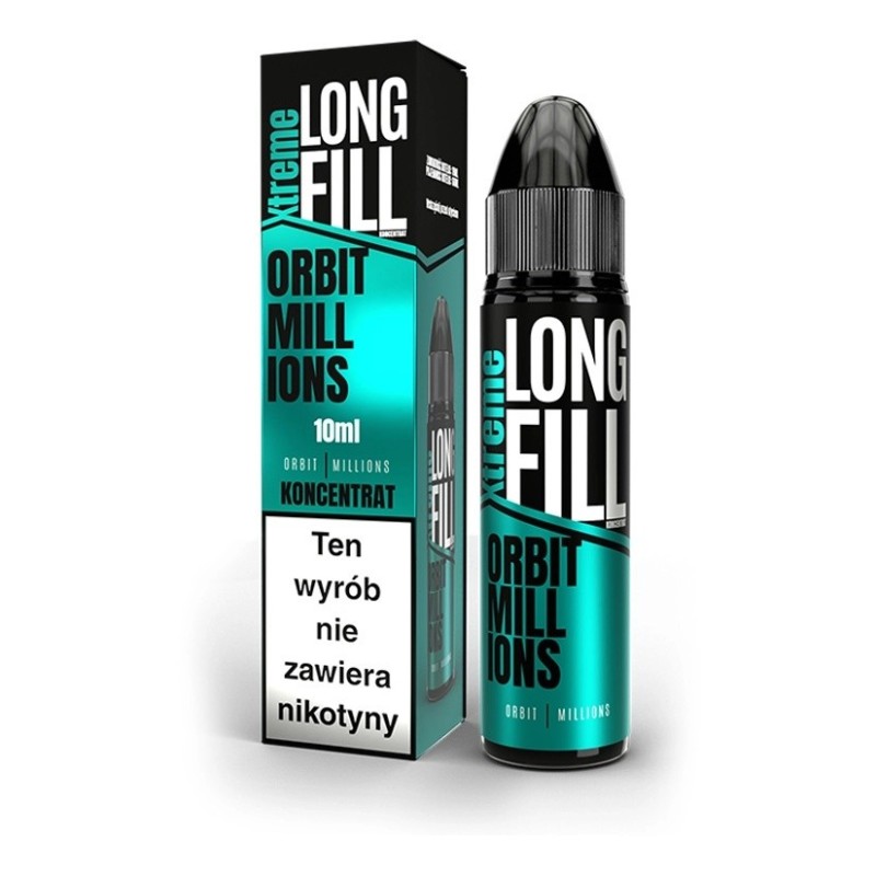 Longfill Xtreme Vapour 10/60ml - Orbit Millions | Eliq Vapoteur