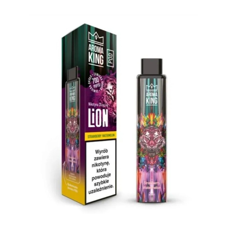 Aroma King Lion Pod Cartridge - Strawberry Watermelon 2ml | EliqVapoteur