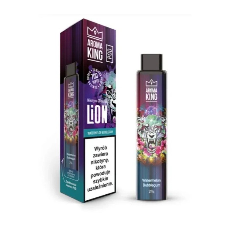 Cartouche Aroma King Lion Pod - Pastèque Chewing-gum 2ml (A25) | Eliq Vapoteur