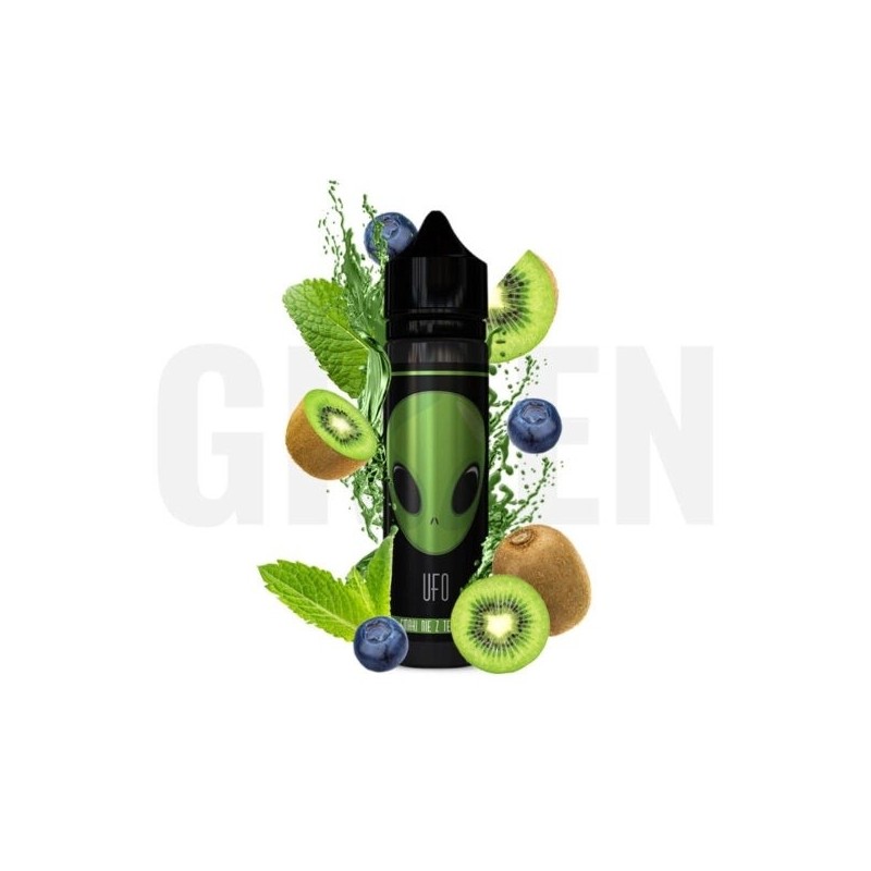 Longfill UFO 10/60ml - Green | Eliq Vapoteur