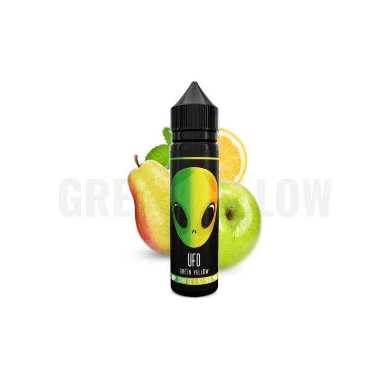 Longfill UFO 10/60ml - Green Yellow | Eliq Vapoteur